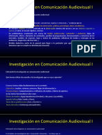 D4 Enfocando La Investigación en Comunicación Audiovisual