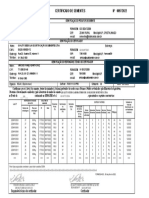 Certificado de sementes de soja com análise de qualidade e validade até 12/2022