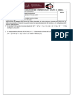 Segundo Examen Electrónica ED 2022 A