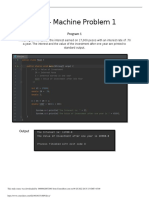 MP1 - Machine Problem 1: Program 1