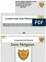 Champagne Dom Pérignon: Prova de Aptidão Profissional sobre o famoso vinho espumante