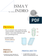 Prisma y Cilindro