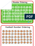 Football Number Ordering Higher Level