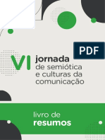 VI Jornada de Semiótica e Culturas Da Comunicação 2022 - Livro de Resumos