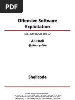 Module 04b Shellcode