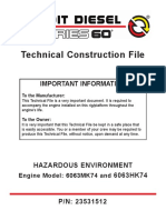 Detroit Diesel Series 60 Technical Construction File