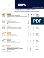 Maestria en Intervencion Psicopedagogica