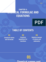 Chemical Formulae and Equations - Part 1