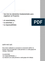 Coordinación de Proyectos Viernes 22 de Abril 2022