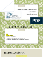 Caso Clínico Cirugía General 28.09.22