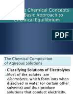 Impt Cheml Concepts and A Basic Approach To Cheml Equil