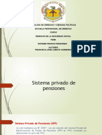 Exp. Derecho Seguridad Social Sistema Privado de Pensiones