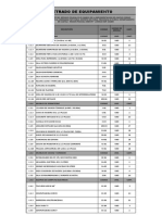 Metrados Equipamiento - Purus - Rev 1.0 OK