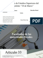 Facultades de Las Autoridades Fiscales