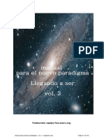 Llegando A Ser - Manual para El New Paradigma - Vol III