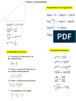 Formulario 1 Cálculo I