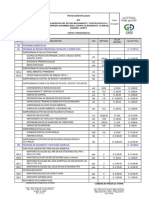 Presupuesto ambiental proyecto cantera