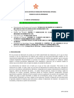 Proceso de Gestión de Formación Profesional Integral Formato Guía de Aprendizaje