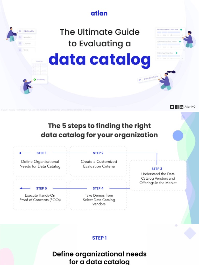 Atlan Guide Evaluating Data Catalog | PDF | Metadata | Cloud Computing