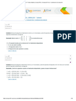 Tarea 6 - Prueba Objetiva Cerrada (POC) - Evaluación Final - Cuestionario de Evaluación Algebra Lineal