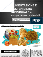 Alimentazione e Sostenibilità 2 G