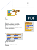 Quiz - Scratch 8ème