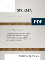 Pert 6 pembentukan sperma dan analisa sperma Bu nurul