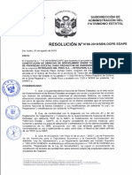 Resolución #788-2019.SBN-DGPE-SDAPE. Servidumbre A Favor de Petroperú
