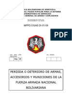 C. Directiva Mppd-Dgae-D1!01!09.