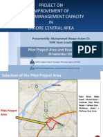 Project On Improvement of Traffic Management Capacity IN Lahore Central Area