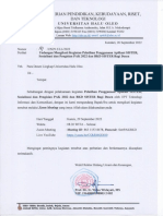 Undangan Mengikuti Kegiatan Pelatihan Penggunaan Aplikasi Sister, Sosialisasi Dan Pengisian PAK 2022 Dan BKD Sister Bagi Dosen (Online) (2