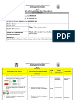 Plan de Matematicas Quinto Grado Ericka Oliva