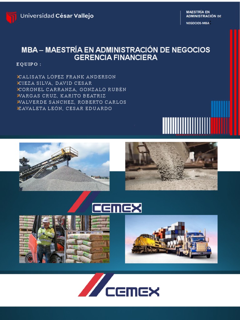 CEMEX Trabajo Final | PDF | Economias