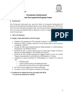 Documento Institucional 2013 (Escuela Parroquial Del Espíritu Santo)