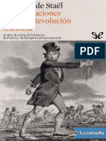 Madame de Staël - Consideraciones Sobre La Revolución Francesa