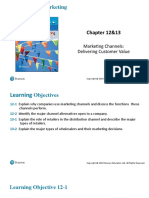 Principles of Marketing: Chapter 12&13