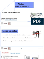 Semana 6 Sesión 1 Teoría (Rozamiento - Dinámica Circular) NUEVO