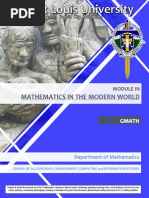 Mathematics in The Modern World - Module