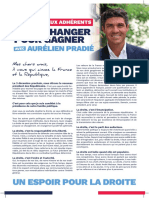 Tout Changer Pour Gagner, La Lettre D'aurélien Pradié Aux Adhérents LR