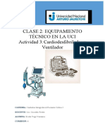 Cardiodesfibrilador y Ventilador