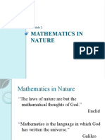 02.1 - Mathematics in Nature, Shapes
