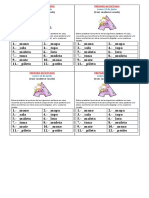 Dictado Repaso Lunes 13 de Junio