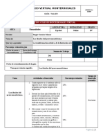 Guía Taller 18 Mod 2 Español Décimo Grado