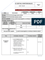 Guía Taller 21 y 22 Mod 2 Español Décimo Grado