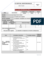 Guía Taller 23 y 24 Mod 2 Español Décimo Grado