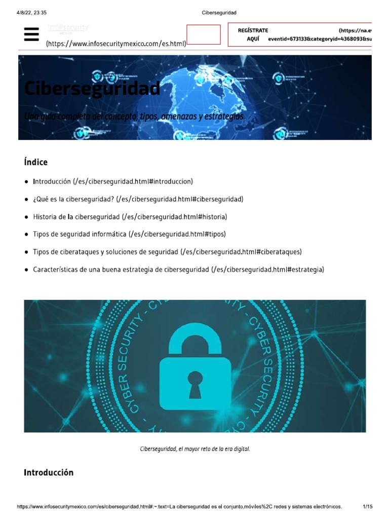 Introducción A La Ciberseguridad Pdf