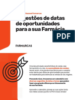 Calendário Sazonal Farmácias