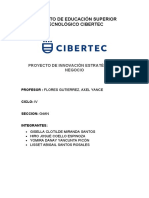 PROYECTO DE INNOVACIÓN ESTRATÉGICA DE NEGOCIOS - Sabado