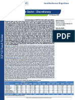 Consumer Discretionary Sector 3QFY22 Result Review 16 February 2022