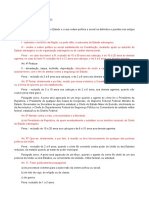 Breves Notas Sobre o Crime de Traição